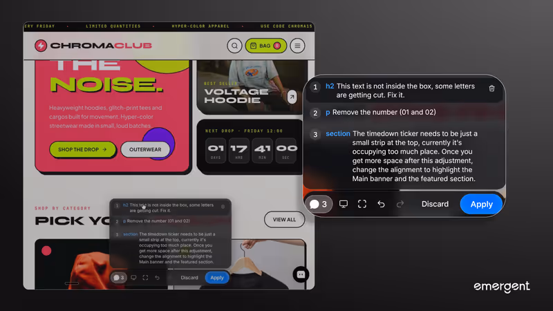 Visual Edits suggesting a feature in the preview